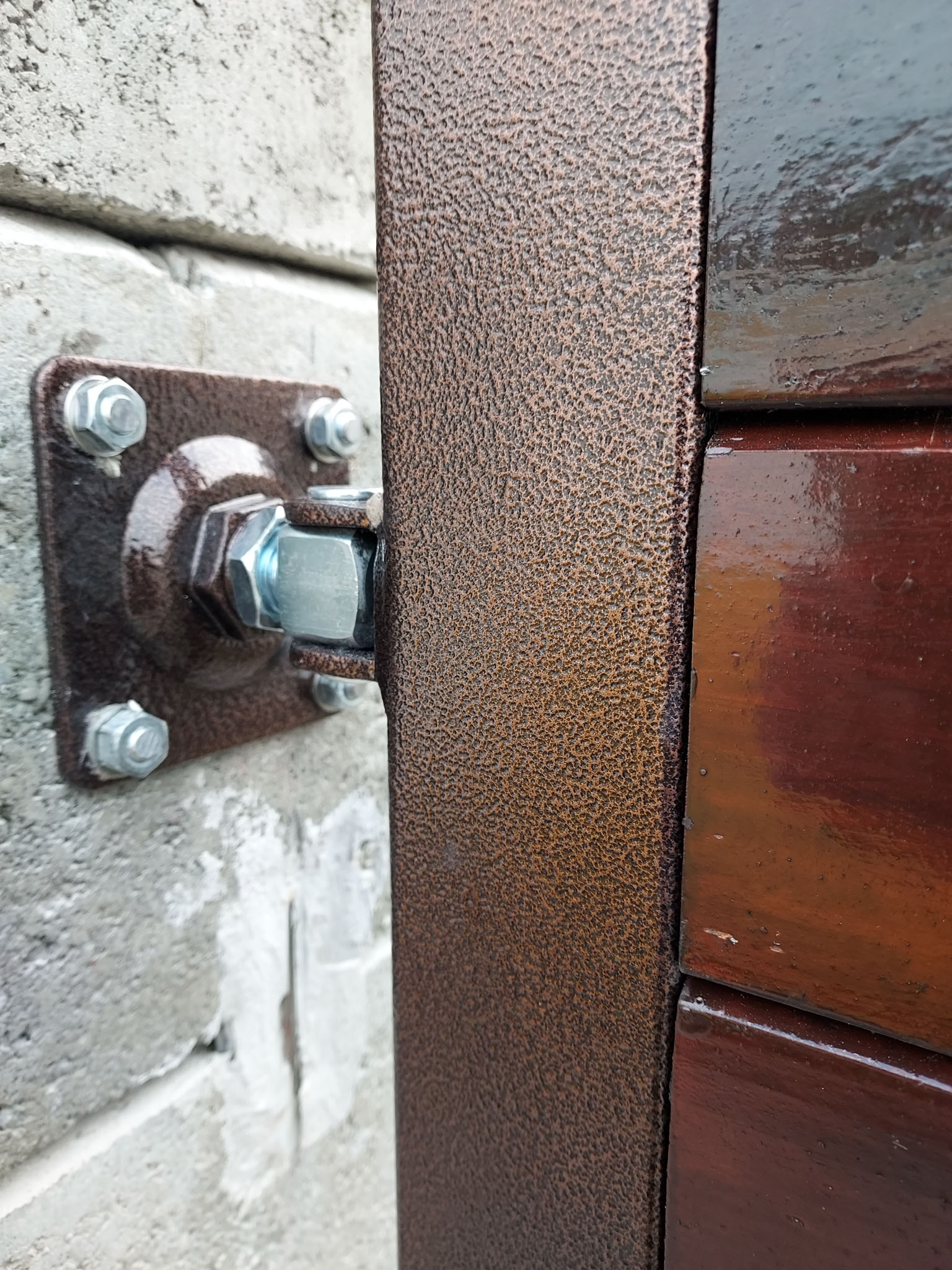 12, Kotvenie malej bránky, medená antika
