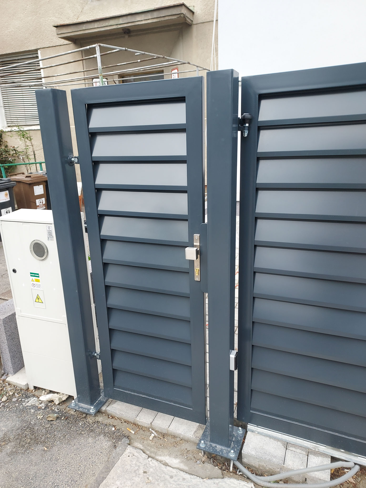 13, Bránka výplň lamely, antracit