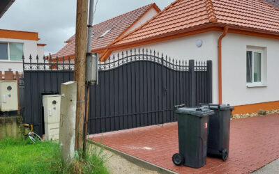 Krídlová kovaná brána 1